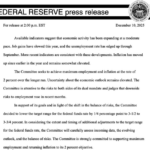 美联储如期降息25个基点 预计2026年仅降息一次