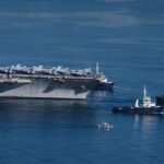 美“福特”号航母因火灾将临时靠港 近200名船员接受治疗